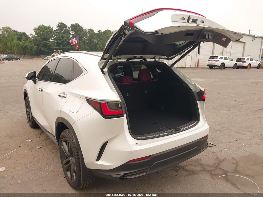 Vin: jtjhkcfz8s2046250, lot: 46143032, lexus nx 450h+ luxury 20253