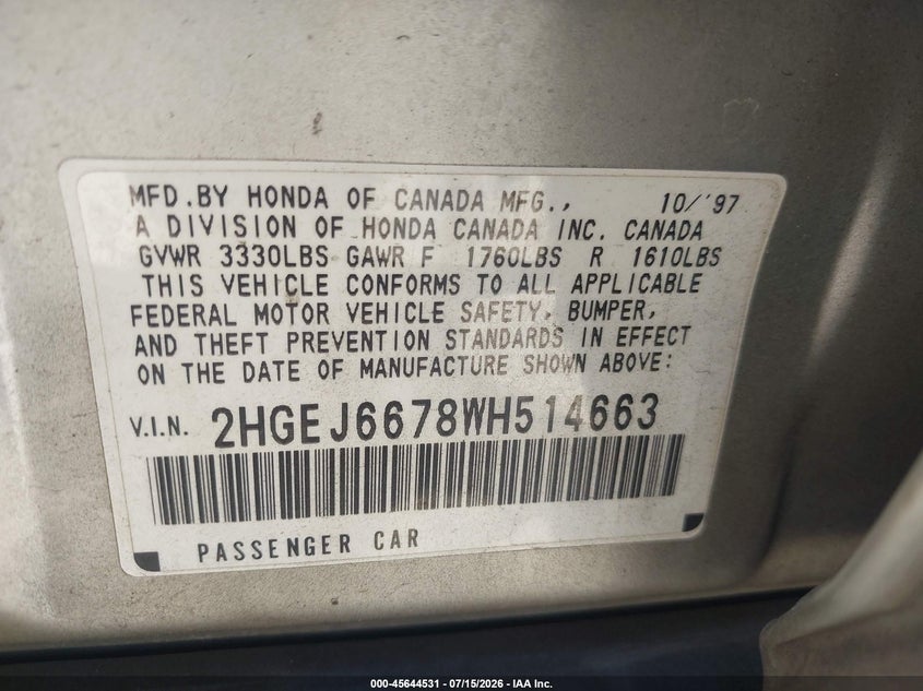 AtlanticExpress - Honda Civic