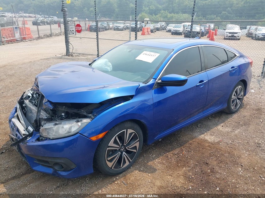 2016 HONDA CIVIC SEDAN 1.5L I-4 DI, DOHC, VVT, TURBO, 174HP