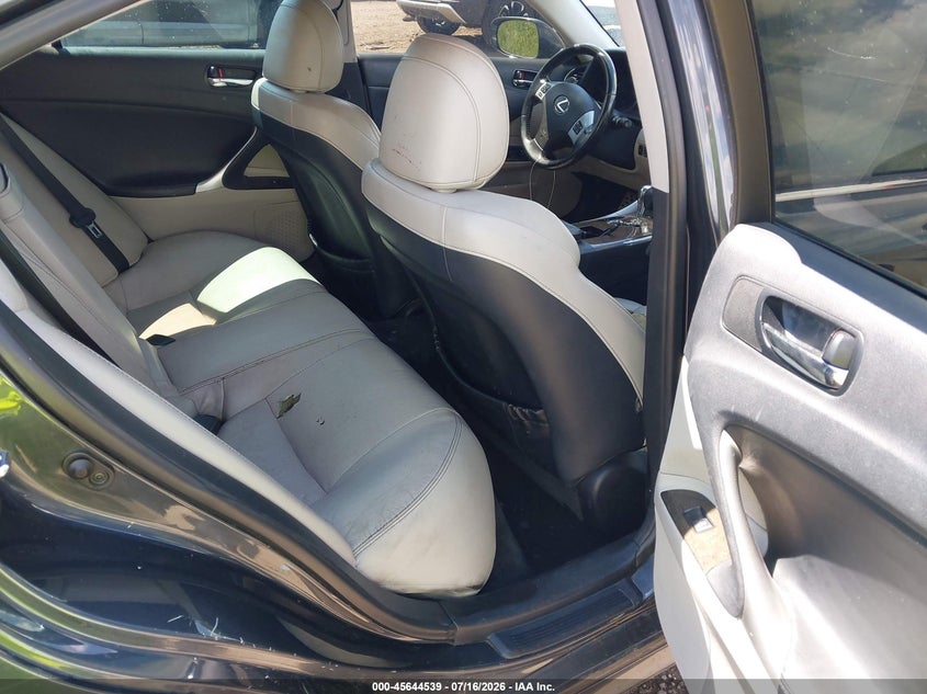 2011 Lexus Is 250 VIN: JTHBF5C21B5137020 Lot: 45644539