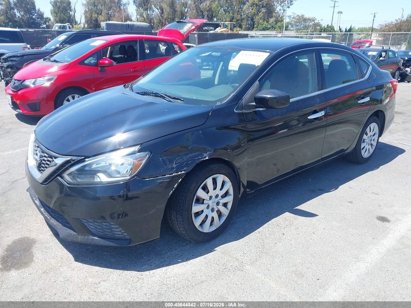 2017 Nissan Sentra, Left Front, IAAI, VIN 3N1AB7AP7HL636693 — photo 2