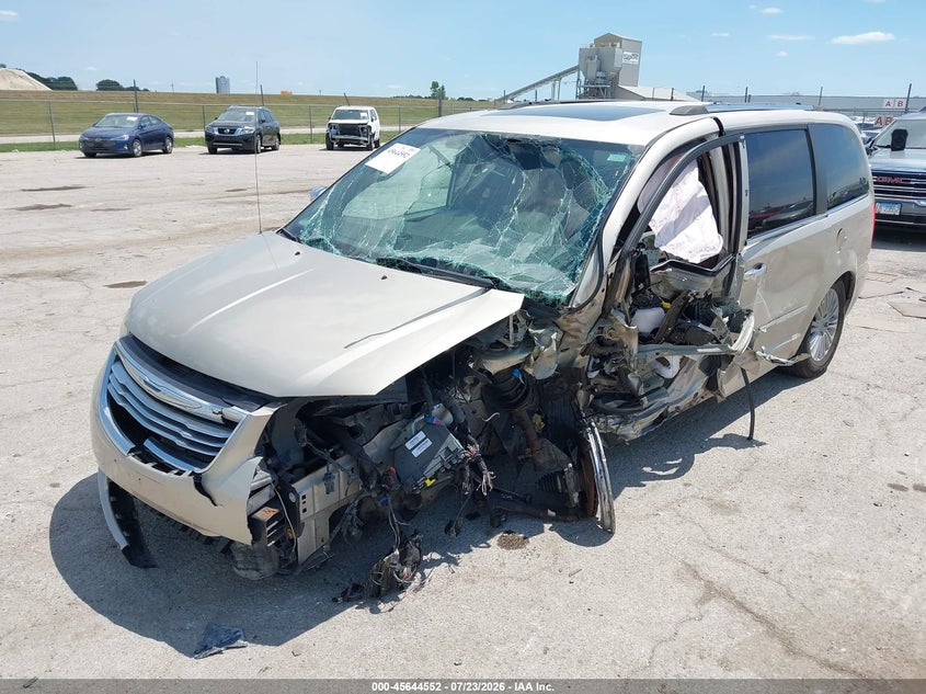 Vin: 2c4rc1gg1dr722516, lot: 46143075, chrysler town & country limited 20132