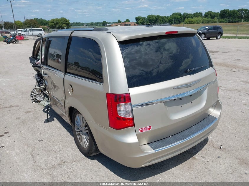 Vin: 2c4rc1gg1dr722516, lot: 46143075, chrysler town & country limited 20133