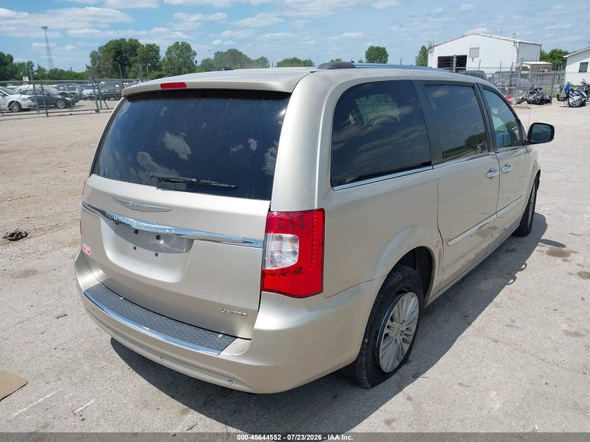 Vin: 2c4rc1gg1dr722516, lot: 46143075, chrysler town & country limited 20134