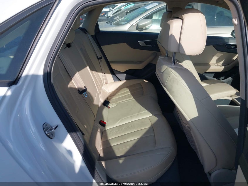 2018 Audi A4 2.0T Tech Ultra Premium/2.0T Ultra Premium VIN: WAUKMAF47JN019711 Lot: 45644565