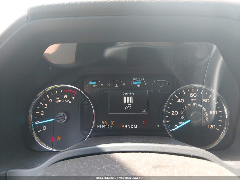 2018 FORD F-150 TRUCK 3.5L V6 FI DOHC 24V NF4