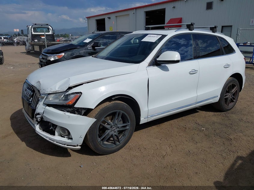 Vin: wa1l2afp2ga100584, lot: 46143095, audi q5 2.0t premium 20162