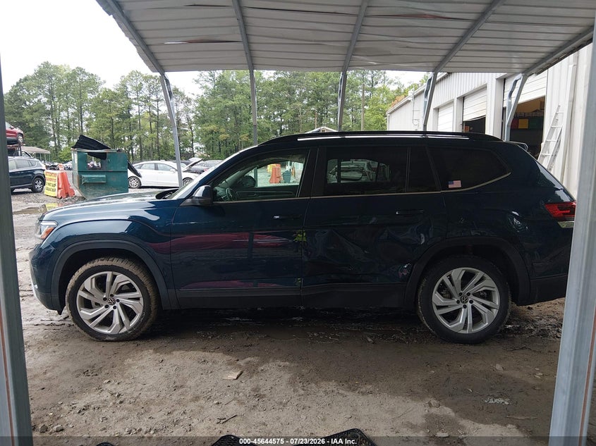 VOLKSWAGEN ATLAS 2022 VIN 1V2HR2CA1NC551650