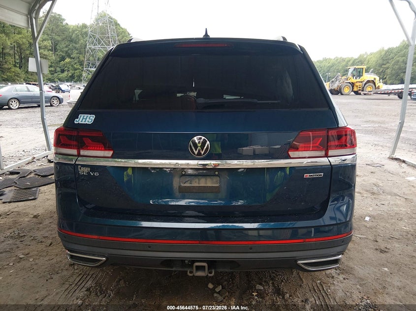 VOLKSWAGEN ATLAS 2022 VIN 1V2HR2CA1NC551650