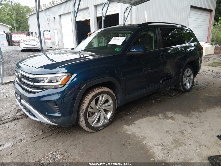 2022 VOLKSWAGEN ATLAS auction photo 2