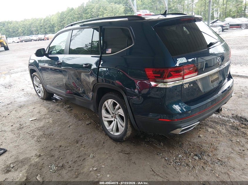 2022 VOLKSWAGEN ATLAS auction photo 3