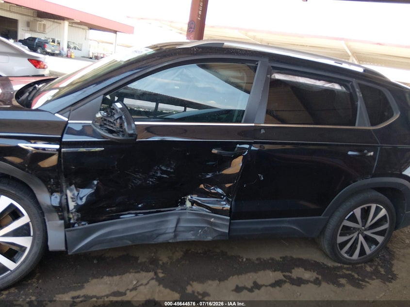 2022 Volkswagen Taos 1.5T Se VIN: 3VVRX7B22NM036742 Lot: 45644576