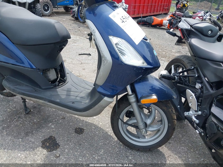 2010 Piaggio Fly 50 VIN: ZAPC446B6A4000109 Lot: 45644585