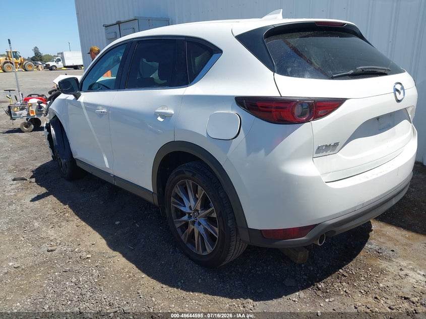 Vin: jm3kfadm3k1669720, lot: 46143118, mazda cx-5 grand touring 20193