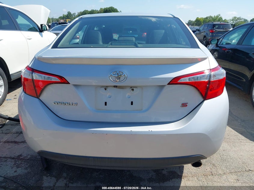 2014 Toyota Corolla S VIN: 2T1BURHE2EC018143 Lot: 45644598