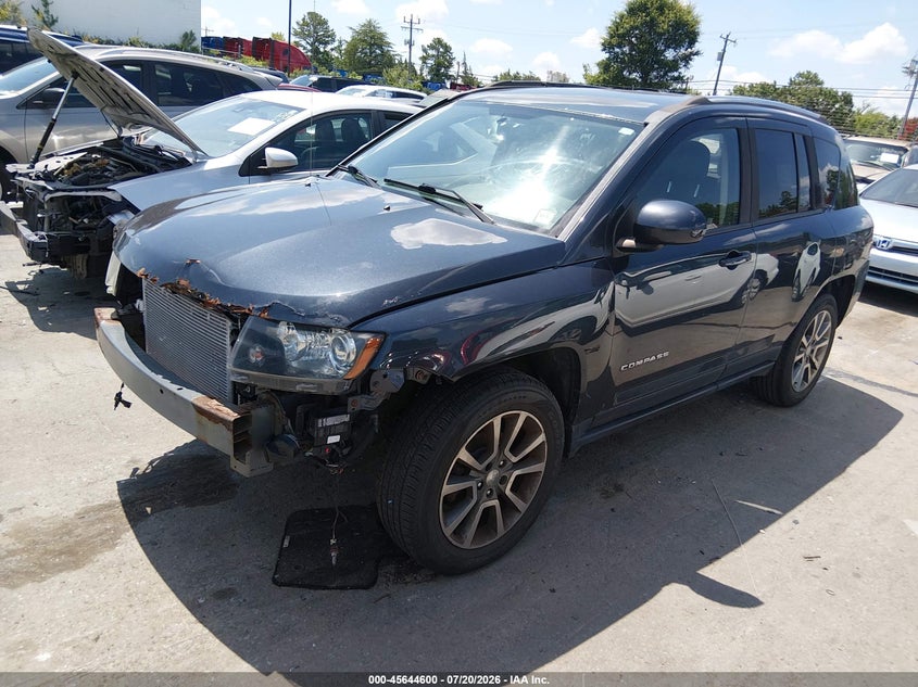 Vin: 1c4njdcb6fd177094, lot: 46143123, jeep compass limited 20152