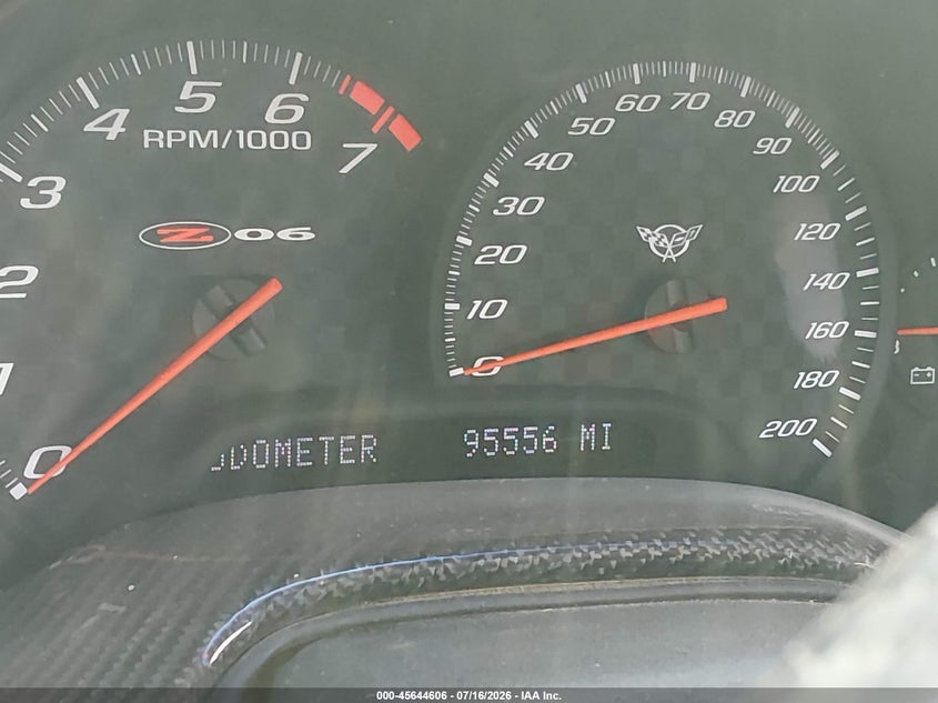 2001 Chevrolet Corvette Z06 Hardtop VIN: 1G1YY12S715123145 Lot: 45644606
