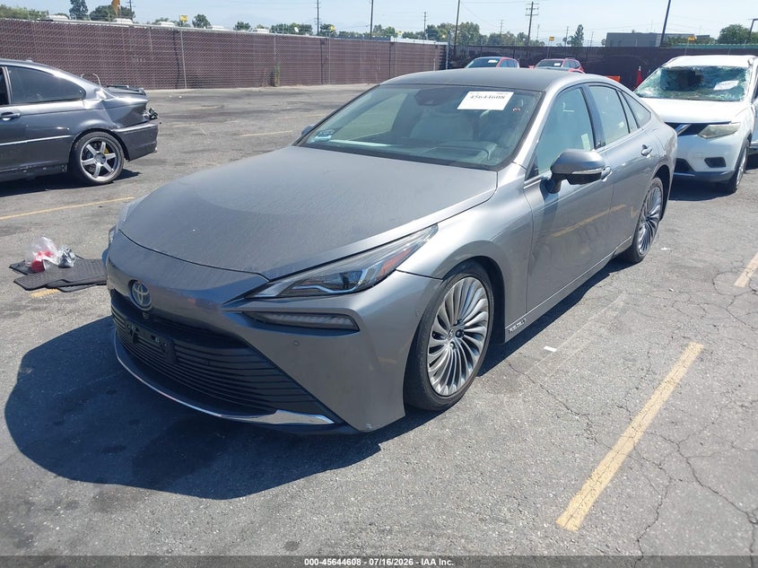 Vin: jtdaaaaa7ma000348, lot: 46143131, toyota mirai limited 20212