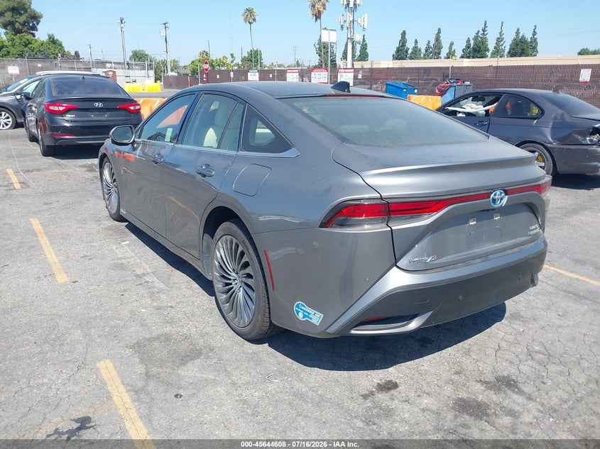 Vin: jtdaaaaa7ma000348, lot: 46143131, toyota mirai limited 20213