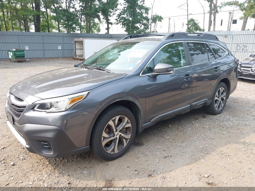 Vin: 4s4btgnd8l3200353, lot: 46143157, subaru outback limited xt 20202
