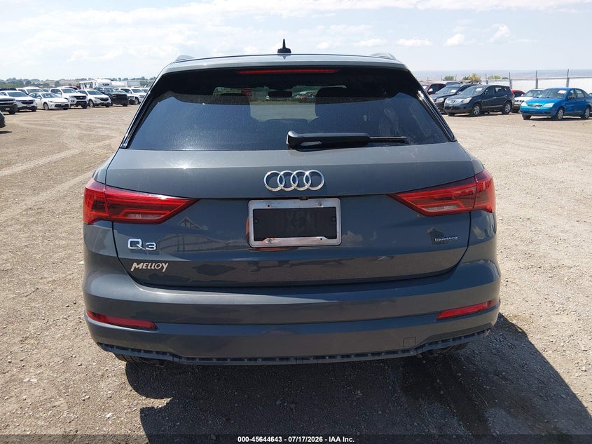 AUDI Q3 2021 VIN WA1AUCF3XM1136383