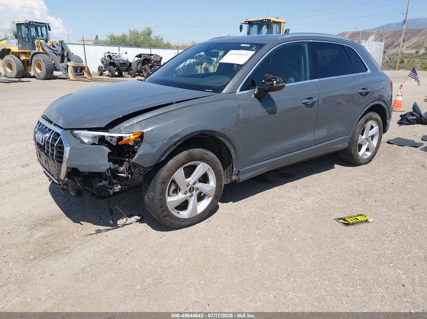 Vin: wa1aucf3xm1136383, lot: 46143166, audi q3 premium 40 tfsi quattro tiptronic 20212