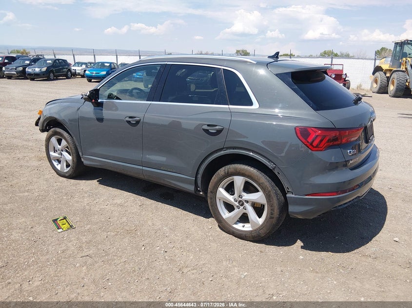 Vin: wa1aucf3xm1136383, lot: 46143166, audi q3 premium 40 tfsi quattro tiptronic 20213