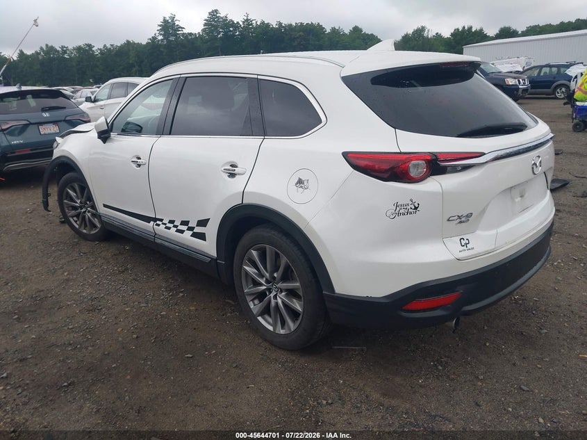 Vin: jm3tcbdyxj0217810, lot: 46143224, mazda cx-9 grand touring 20183