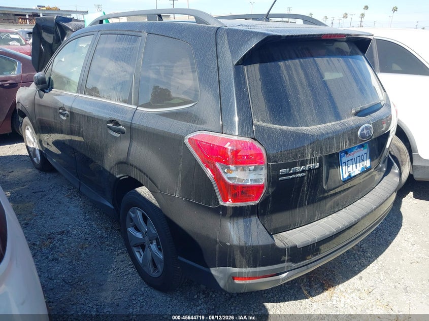 2014 SUBARU FORESTER SPORT UTILITY VEHICLE 2.5L H-4 DOHC, VVT, 170HP
