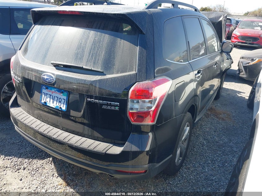 2014 SUBARU FORESTER SPORT UTILITY VEHICLE 2.5L H-4 DOHC, VVT, 170HP