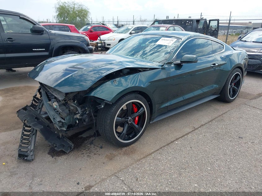 2019 FORD MUSTANG COUPE 5.0L V-8 DI, DOHC, VVT, 480HP