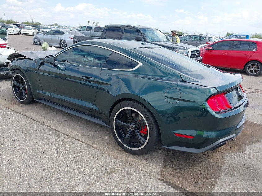 2019 FORD MUSTANG COUPE 5.0L V-8 DI, DOHC, VVT, 480HP