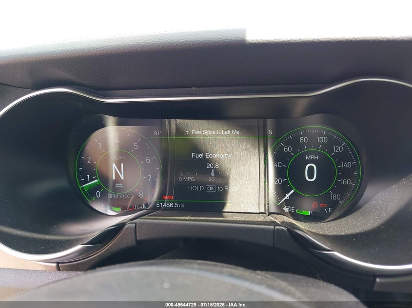2019 FORD MUSTANG COUPE 5.0L V-8 DI, DOHC, VVT, 480HP