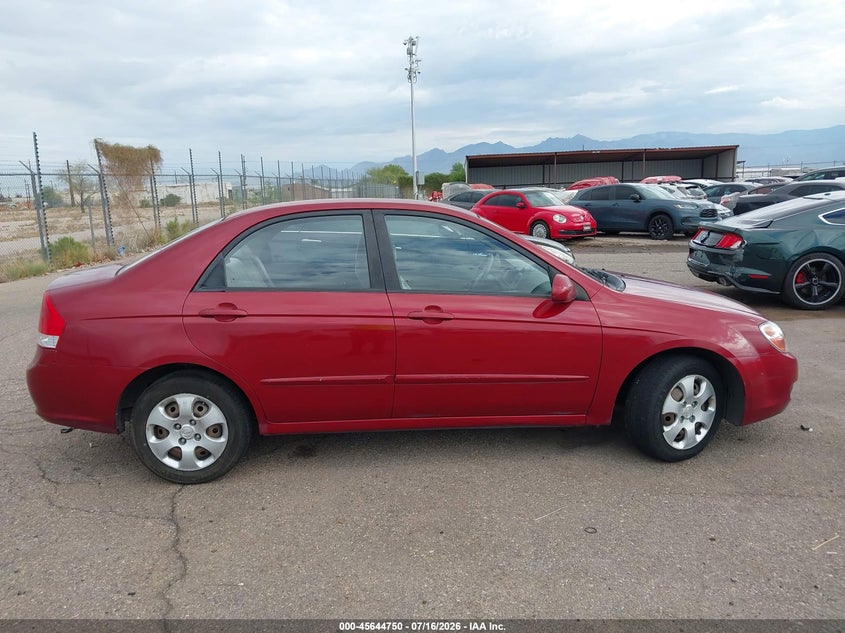2009 Kia Spectra Ex VIN: KNAFE222195641998 Lot: 45644750