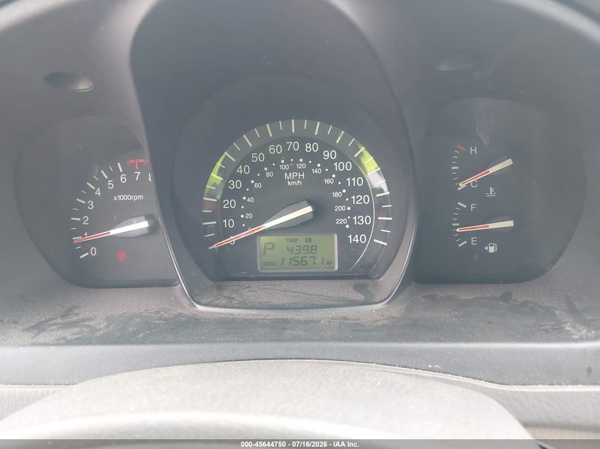 2009 Kia Spectra Ex VIN: KNAFE222195641998 Lot: 45644750