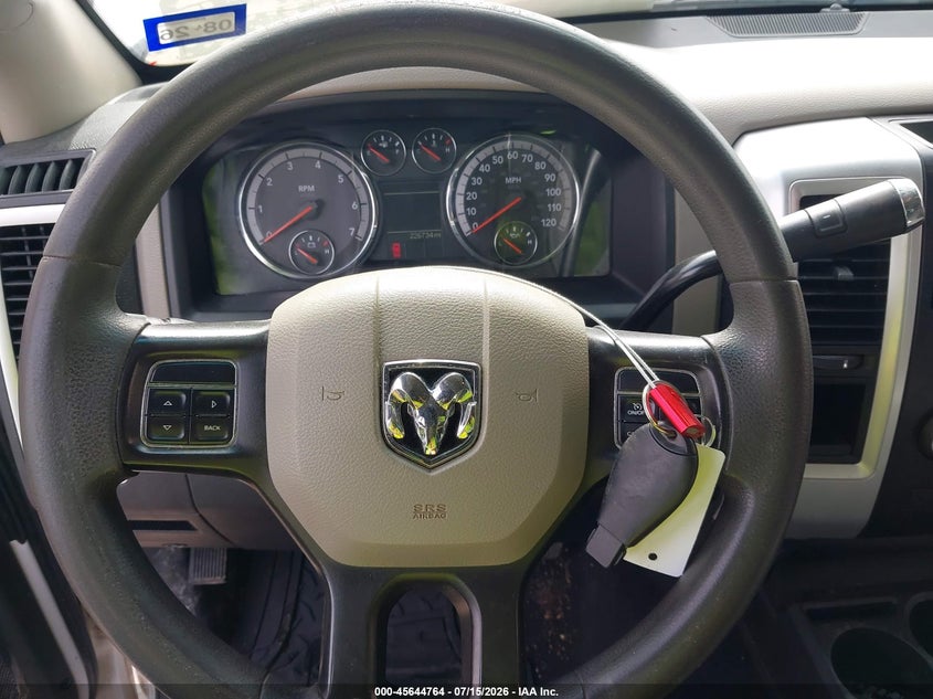 2012 Ram 1500 Slt VIN: 1C6RD6GP3CS156342 Lot: 45644764