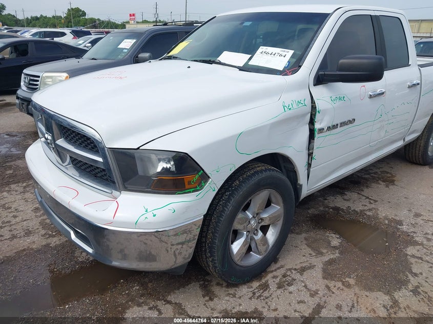 2012 Ram 1500 Slt VIN: 1C6RD6GP3CS156342 Lot: 45644764