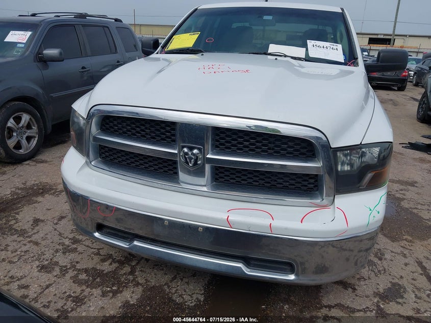 2012 Ram 1500 Slt VIN: 1C6RD6GP3CS156342 Lot: 45644764