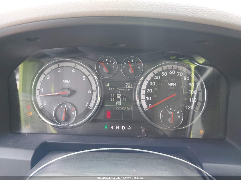 2012 Ram 1500 Slt VIN: 1C6RD6GP3CS156342 Lot: 45644764