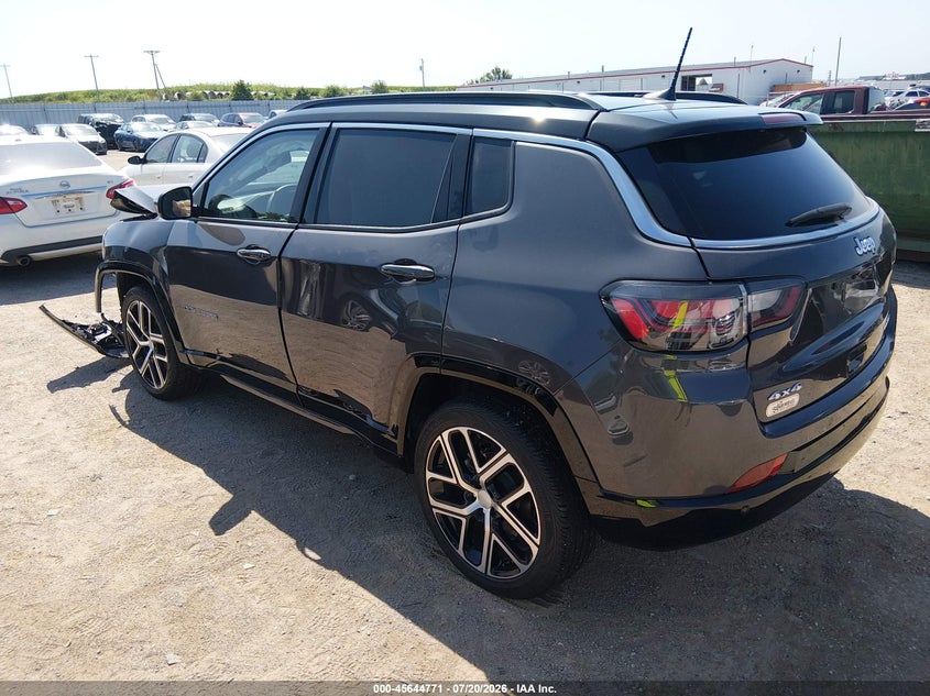 Vin: 3c4njdcn7rt152813, lot: 46143294, jeep compass limited 4x4 20243