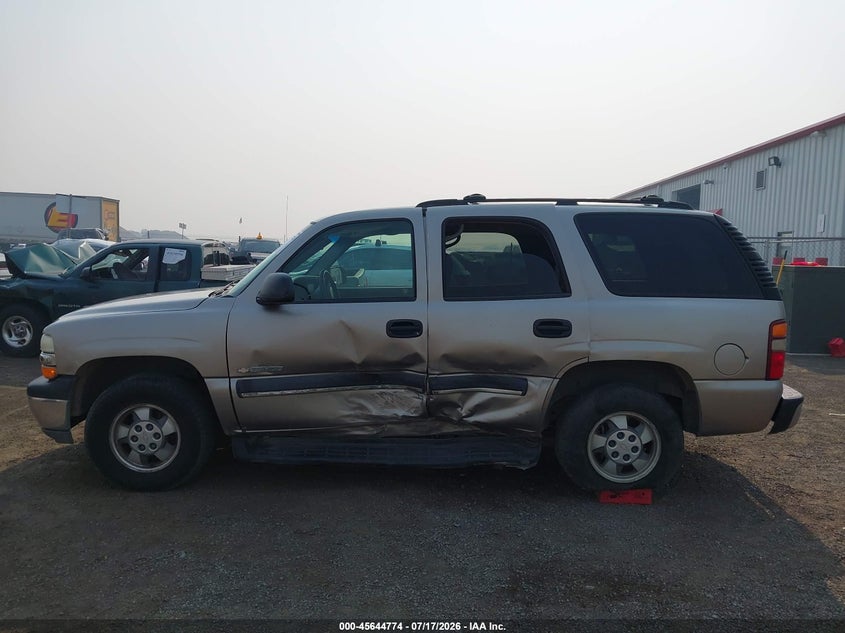 2003 Chevrolet Tahoe Ls VIN: 1GNEC13T43R224887 Lot: 45644774
