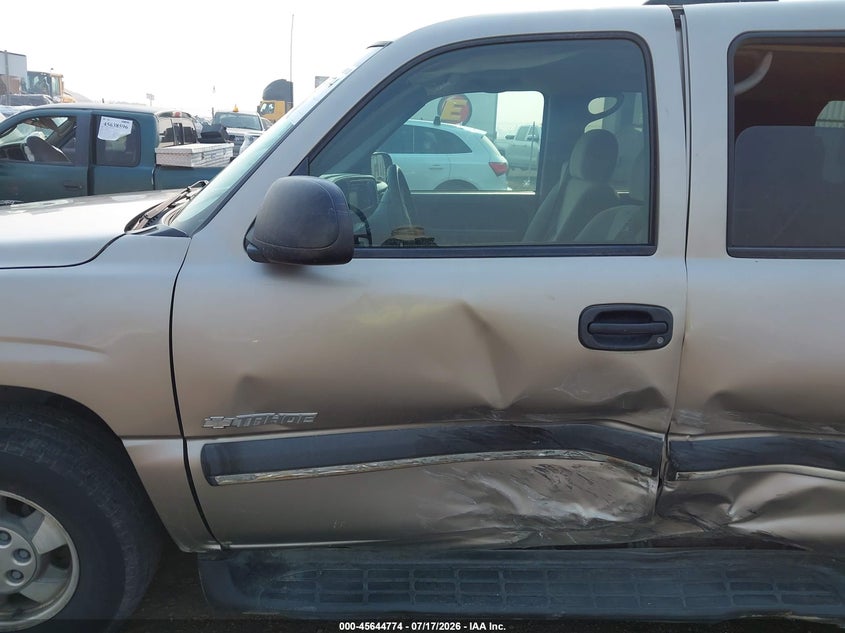 2003 Chevrolet Tahoe Ls VIN: 1GNEC13T43R224887 Lot: 45644774