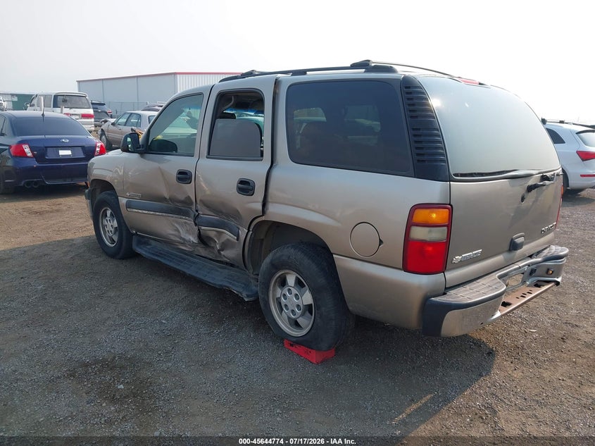 2003 Chevrolet Tahoe Ls VIN: 1GNEC13T43R224887 Lot: 45644774