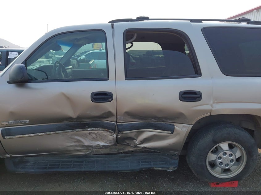 2003 Chevrolet Tahoe Ls VIN: 1GNEC13T43R224887 Lot: 45644774