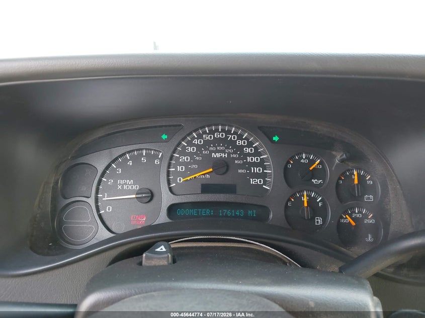 2003 Chevrolet Tahoe Ls VIN: 1GNEC13T43R224887 Lot: 45644774