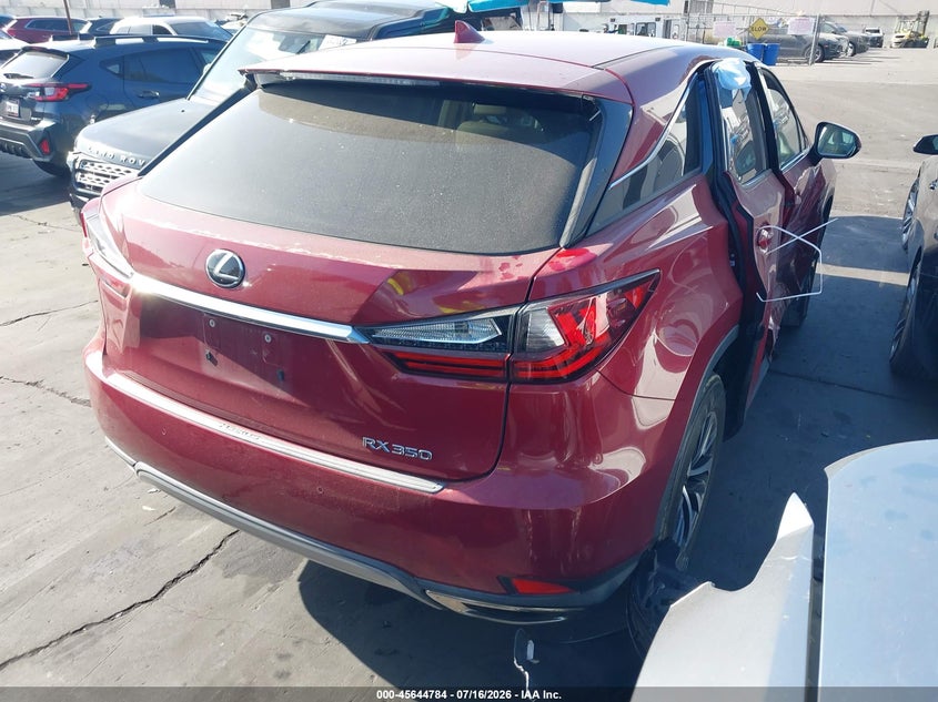 Vin: 2t2azmaa4lc167704, lot: 46143307, lexus rx 350 20204