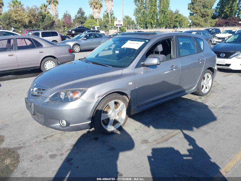 2005 Mazda 3, Обычный износ, IAAI, VIN JM1BK343751257733 — фото 2