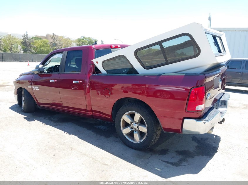 Vin: 1c6rr6gt8js211539, lot: 46143315, ram 1500 big horn  4x2 6'4 box 20183