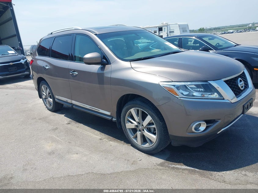 2014 NISSAN PATHFINDER auction photo 1