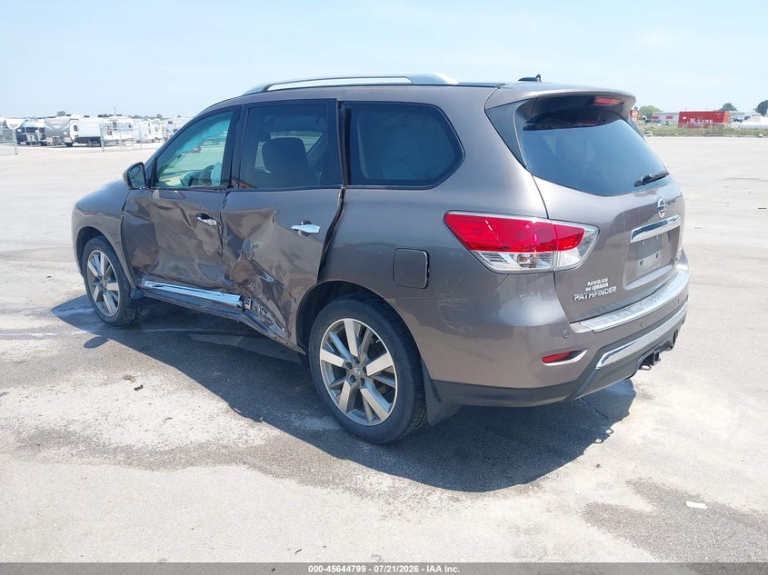 2014 NISSAN PATHFINDER auction photo 3